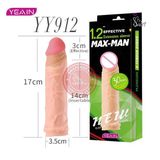 Bao cao su đôn dên Maxman tăng 2,5cm – YY912