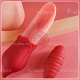 Bộ trứng rung kèm lưỡi liếm đa năng Jiuuy – 10 chế độ cực sướng