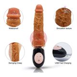 Dương vật giả cầm tay Wanle rung ngoáy 360 độ