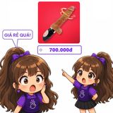 Dương vật giả cầm tay Wanle rung ngoáy 360 độ