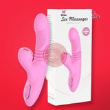 Dương vật giả Dibe Sexy Massager rung nhấp chuyển động đẩy tới và lui ngoáy, bú hút điểm G