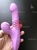 Dương vật giả Dibe Sexy Massager rung nhấp chuyển động đẩy tới và lui ngoáy, bú hút điểm G