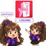 Dương vật giả Dibe Sexy Massager rung nhấp chuyển động đẩy tới và lui ngoáy, bú hút điểm G