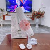 Dương vật giả Diamond Love rung nhấp chuyển động đẩy tới và lui nhiệt, điều khiển từ xa
