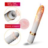 Dương vật giả đa năng Yeain rung nhấp chuyển động đẩy tới và lui bú nhiệt