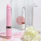 Dương vật giả đa năng Yeain rung nhấp chuyển động đẩy tới và lui bú nhiệt