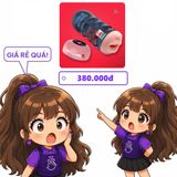 Cốc Pretty Love cầm tay hình miệng