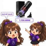 Âm đạo giả gắn tường Darth Vader rung nhấp chuyển động đẩy tới và lui âm thanh cực phê