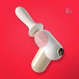 Dương vật súng cầm tay mini 12 chế độ rung nhấp chuyển động đẩy tới và lui siêu mạnh