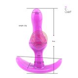 Núm cắm hậu môn plug silicon dáng thuôn