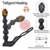 Máy rung hậu môn kiểu chuỗi hạt Body Safe điều khiển từ xa