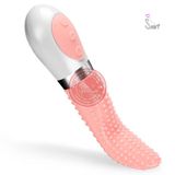 Lưỡi liếm âm đạo kết hợp trứng rung 2 đầu Crazy Tongue