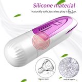 Âm đạo giả rung nhấp chuyển động đẩy tới và lui tỏa nhiệt âm thanh Dibe Ferrady