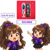 Âm đạo giả gắn tường Mega Bator Mouth hút và mút cực mạnh rung rên