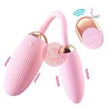 Trứng rung 2 đầu Ankni, có điều khiển từ xa
