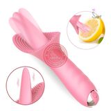 Máy massage âm đạo kết hợp lưỡi rung kích thích siêu sướng
