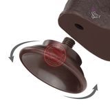 Dương vật giả gắn tường Lovetoy Sliding Skin Dong 7 inch – Black