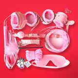 Set đồ chơi BDSM 10 món 50 sắc thái