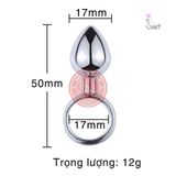 Phích cắm hậu môn Inox mini