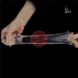 Bao cao su đôn dên trong suốt Lovetoy dài thêm 5cm