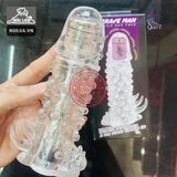 Bao cao su đôn dên rung đầu Brave Man siêu bi