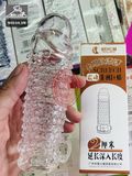 Bao cao su đôn dên vảy cá Screech rung gốc