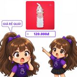 Bao cao su đôn dên kiểu bi vòi voi