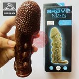 Bao đôn dên da nâu siêu mềm Brave Man