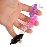 Set 06 vòng đeo cu silicon gai mềm (loại dày)