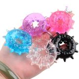 Set 06 vòng đeo cu silicon gai mềm (loại dày)