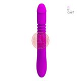 Dương vật giả Pretty Love Ward rung nhấp chuyển động đẩy tới và lui xoay bi