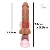 Dương vật giả Joker TSN siêu mềm 10 chế độ rung, có sưởi ấm