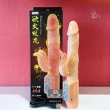 Dương vật giả rung ngoáy phát nhiệt 48 độ Baile