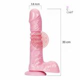 Dương vật giả hít tường rung nhấp chuyển động đẩy tới và lui (MS1001)
