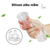 Cốc Snail Cup trong suốt cho nam cực phê