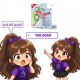 Tem ngậm Vinix 100mg Hàn Quốc