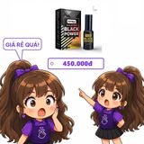 Chai xịt chống xuất tinh sớm Bamboo Black Power 15ml Mỹ chính hãng