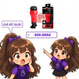 Âm đạo giả gắn tường cao cấp Crazy Bull Flora rung rên chính hãng