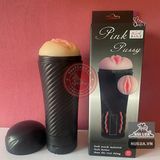 Âm đạo giả ngụy trang đèn pin Pink Pussy có rung chính hãng
