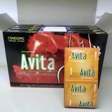 Bao cao su Avita mỏng trơn – Hộp 120 cái