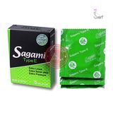 Bao cao su Sagami Type E siêu mỏng, gân gai kích thích