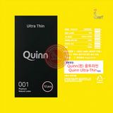 Bao cao su siêu mỏng Quinn 0.01 – hộp 12 cái