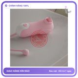 Trứng Lưỡi Liếm Lilo Gấu chính hãng - 10 chế độ rung, sạc usb, silicone mềm mại - giao hàng che tên kín đáo