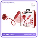 Bộ Trứng rung nhấp chuyển động đẩy tới và lui Liếm Pretylove Ashlynn chính hãng - 5 chế độ rung, rung nhấp chuyển động đẩy tới và lui tự động, silicone mềm mại - giao hàng che tên kín đáo