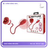 Bộ Trứng rung nhấp chuyển động đẩy tới và lui Liếm Pretylove Ashlynn chính hãng - 5 chế độ rung, rung nhấp chuyển động đẩy tới và lui tự động, silicone mềm mại - giao hàng che tên kín đáo