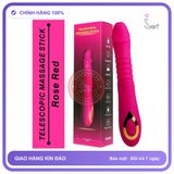 Dương Vật Rose Red rung nhấp chuyển động đẩy tới và lui Nhiều Chế Độ chính hãng - 18 chế độ rung, sạc USB, rung nhấp chuyển động đẩy tới và lui tự động - giao hàng che tên kín đáo