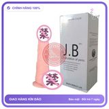 Dương Vật Đóng Jb không Rung chính hãng - silicone cao cấp, chất liệu an toàn cho da, dễ vệ sinh - giao hàng che tên kín đáo