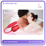 Bộ Trứng Rung Lưỡi Liếm Red New chính hãng - rung nhấp chuyển động đẩy tới và lui tự động, chất liệu an toàn cho da, dễ vệ sinh - giao hàng che tên kín đáo
