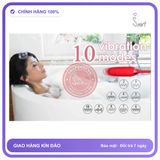 Bộ Trứng Rung Lưỡi Liếm Red New chính hãng - rung nhấp chuyển động đẩy tới và lui tự động, chất liệu an toàn cho da, dễ vệ sinh - giao hàng che tên kín đáo