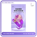 Trứng Rung Haoqi Hạt Bú Thụt Nhiều Chế Độ chính hãng - chất liệu an toàn cho da, dễ vệ sinh, êm ái khi dùng - giao hàng che tên kín đáo